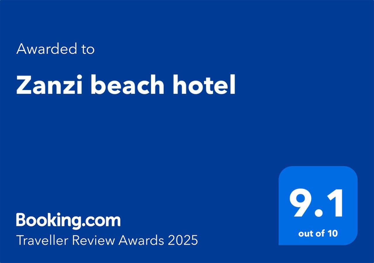 Zanzi Beach Hotel Nungwi Kültér fotó